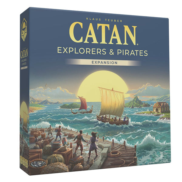 CATAN® – Explorers & Pirates Expansion Board Game Asmodee