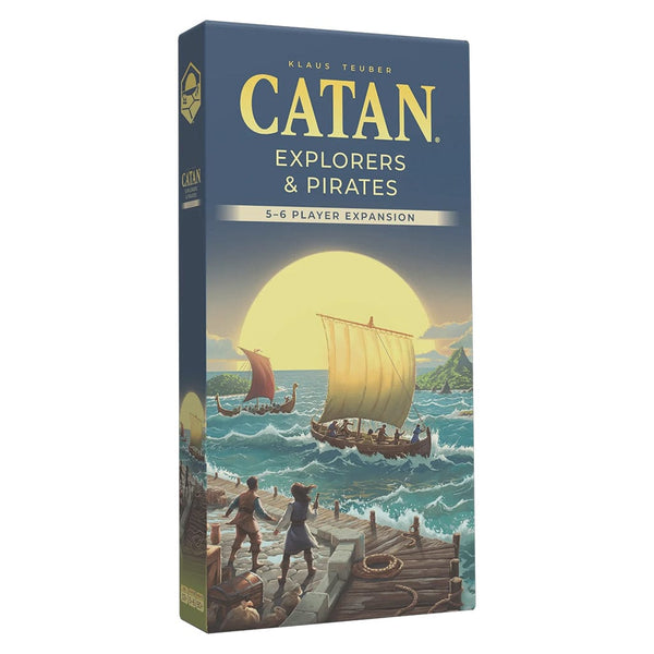 CATAN® – Explorers & Pirates 5-6 Player Expansion Board Game Asmodee