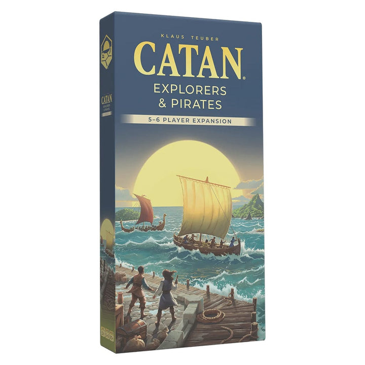 CATAN® – Explorers & Pirates 5-6 Player Expansion Board Game Asmodee