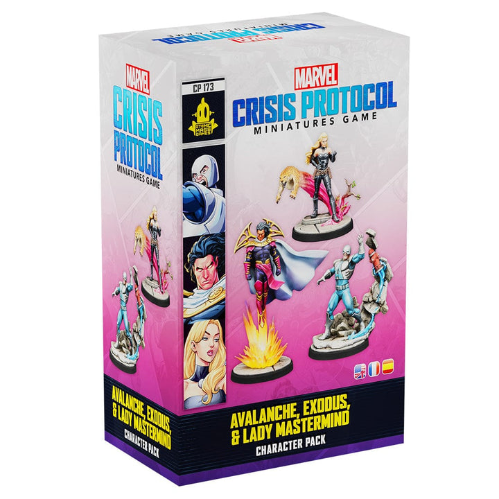 Marvel: Crisis Protocol - Avalanche, Exodus & Lady Mastermind Model Kit Asmodee