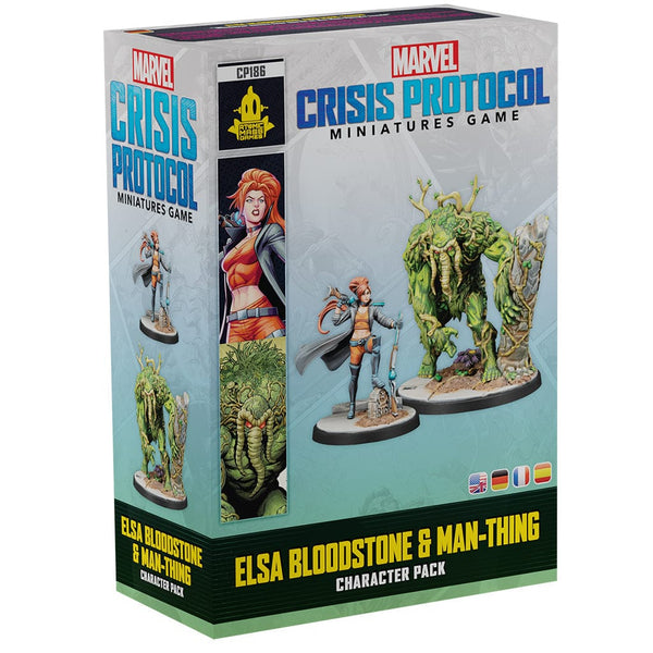 Marvel: Crisis Protocol - Elsa Bloodstone & Man-Thing Model Kit Asmodee