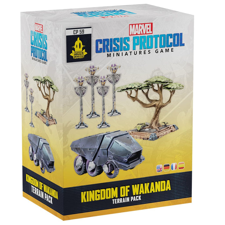 Marvel: Crisis Protocol - Kingdom of Wakanda Terrain Pack Model Kit Asmodee