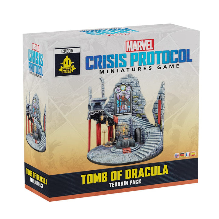 Marvel: Crisis Protocol - Tomb of Dracula Terrain Pack Model Kit Asmodee