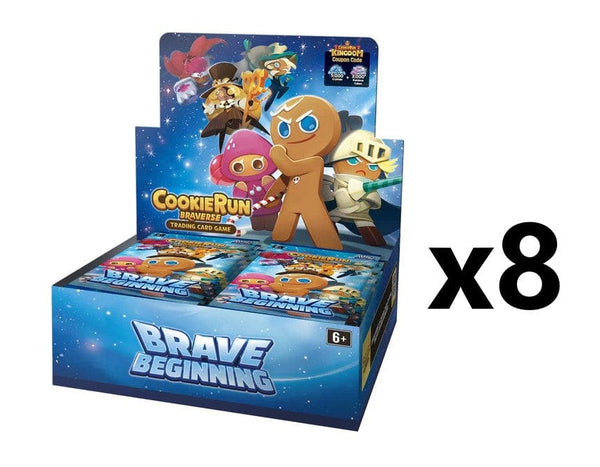 CookieRun Braverse: Brave Beginning (English) Booster [x8] Sealed Case Non-Singles Devsisters Corp.