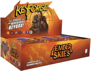 Keyforge: Æmber Skies Sealed Deck Display