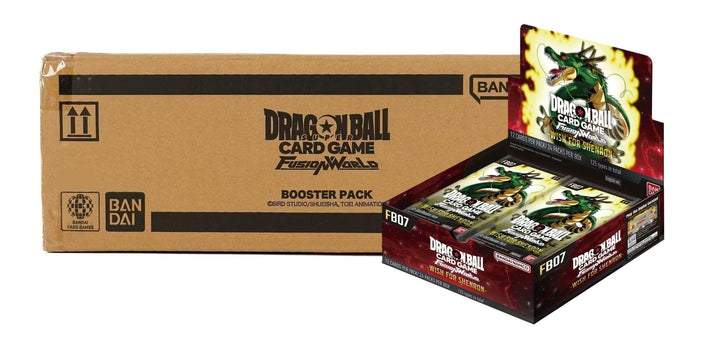 Dragon Ball Super: Fusion World 07 - Wish for Shenron [x12] Booster Sealed Case Non-Singles Bandai