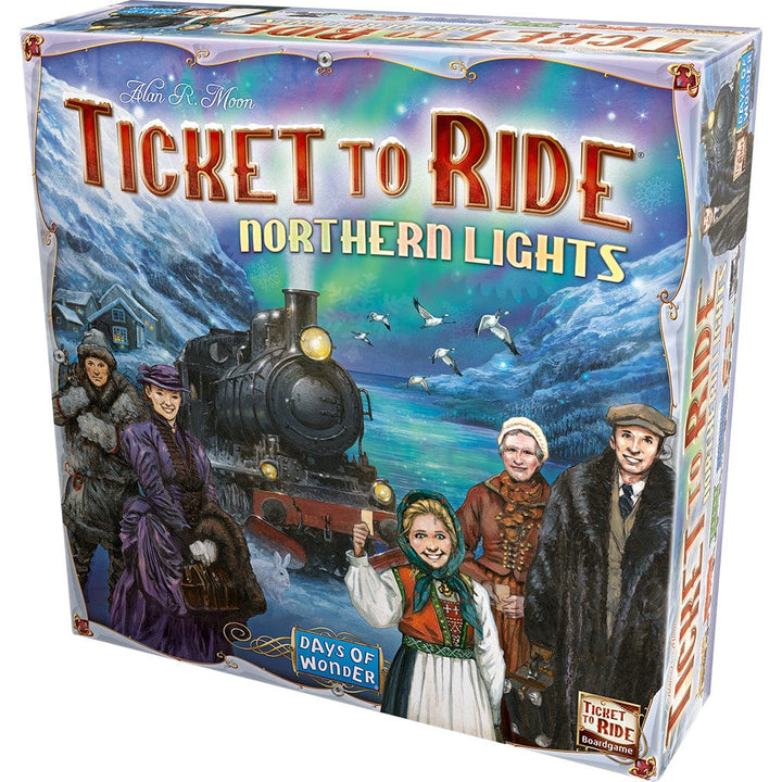Ticket to Ride Northern Lights Board Game Asmodee