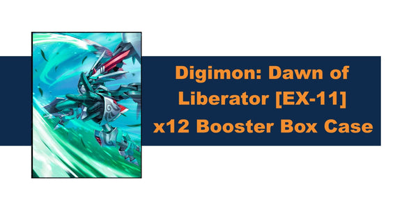 Digimon: Dawn of Liberator [x12] Booster Case Non-Singles Bandai