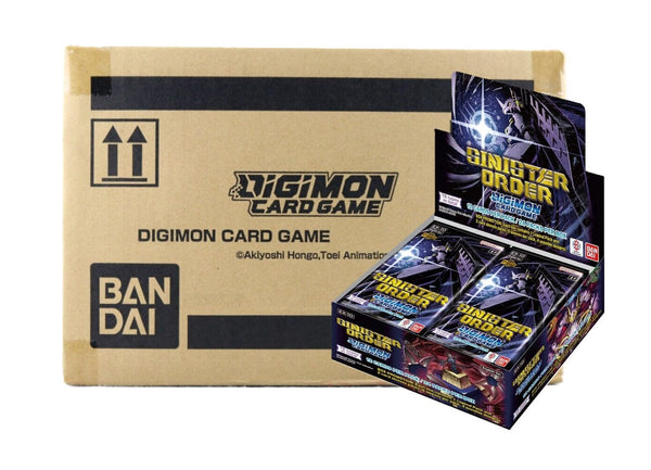 Digimon: Sinister Order (EX10) [x12] Booster Case Non-Singles Bandai