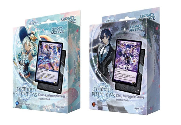 Grand Archive: Distorted Reflections -Set of 2- Starter Decks Non-Singles Weebs of the Shore
