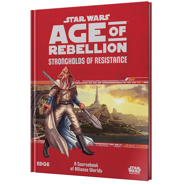 Star Wars: Age of Rebellion - Strongholds of Resistance Book Asmodee