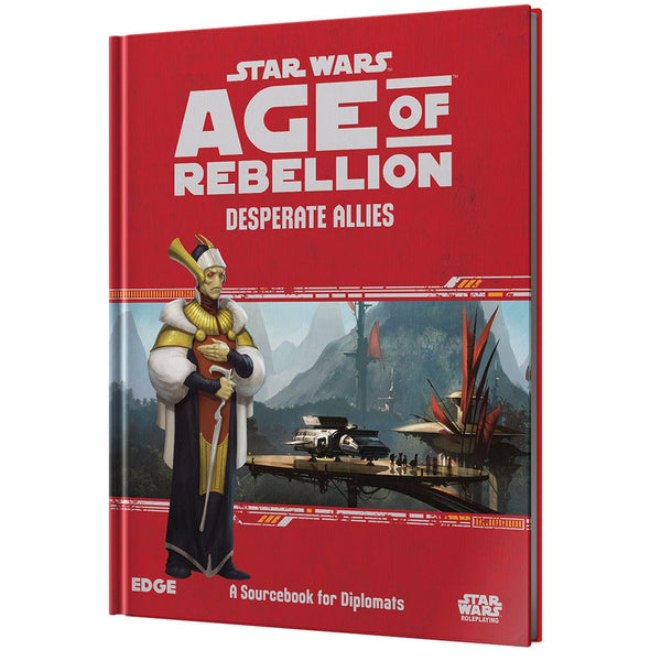 Star Wars: Age of Rebellion - Desperate Allies Book Asmodee