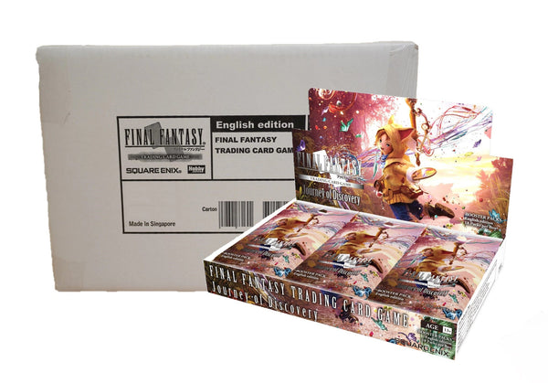 Final Fantasy: Journey of Discovery [x6] Booster Inner Case Non-Singles Square Enix Games