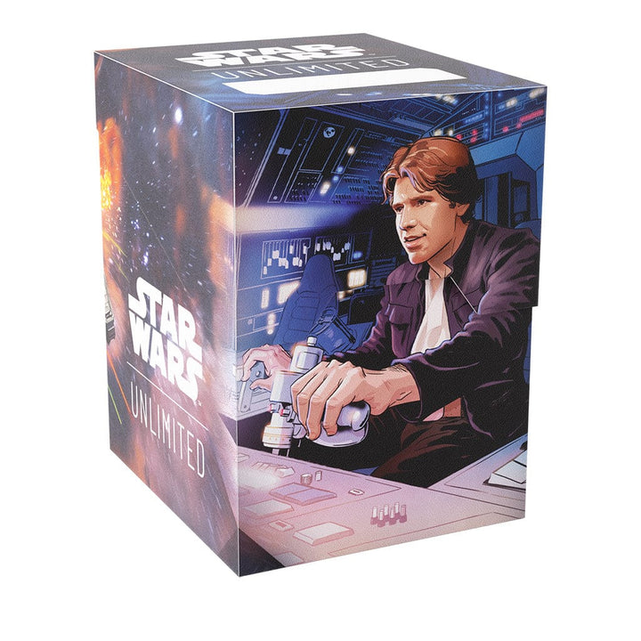 Star Wars: Unlimited Soft Crate - Han Solo / Millenium Falcon Accessories Asmodee