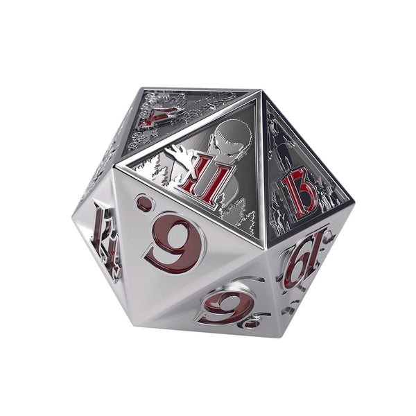 Stranger Things - Hellfire Club Premium Metal D20 Die Accessories Asmodee