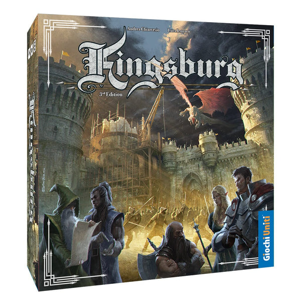 Kingsburg 3rd Edition Board Game Asmodee