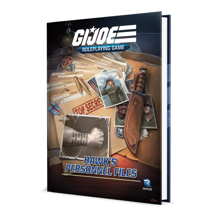 G.I. JOE: RPG - Hawk's Personnel Files Sourcebook Role Playing Games Alliance Games Distribution