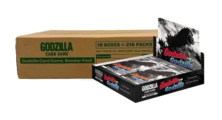 godzilla tcg booster box Godzilla TCG: Godzilla vs. Godzilla (BP01) [x18] Sealed Case – Flipside  Gaming