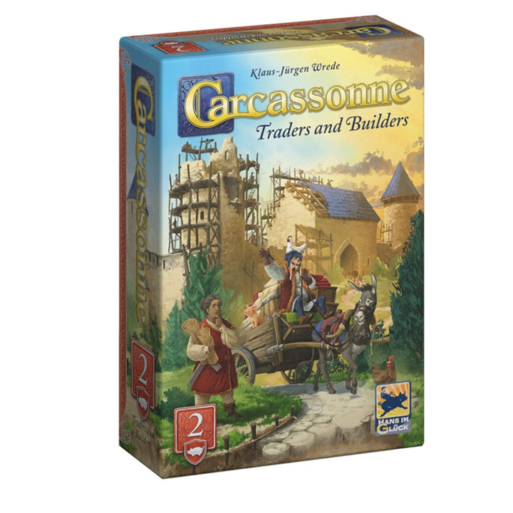 Carcassonne Exp2 (V3.1) : Traders & Builders Board Game Asmodee