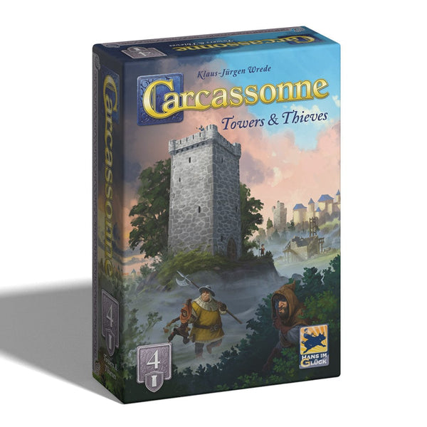 Carcassonne Exp4 (V3.1) : Towers & Thieves Board Game Asmodee