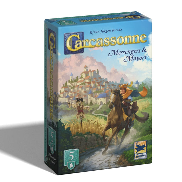 Carcassonne Exp5 (V3.1) : Messengers & Mayors Board Game Asmodee