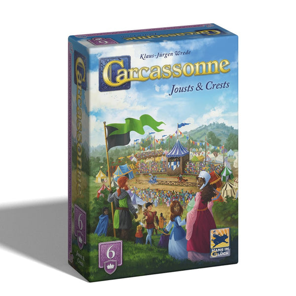 Carcassonne Exp6 (V3.1) : Jousts & Crests Board Game Asmodee