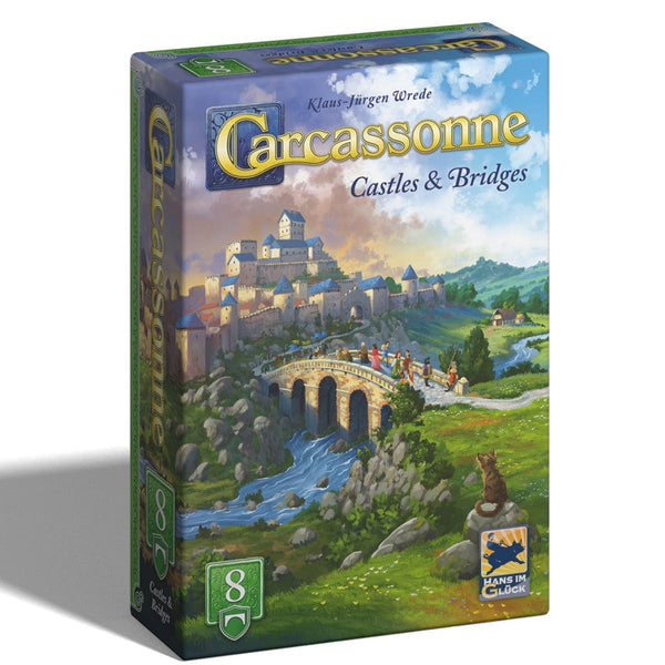 Carcassonne Exp8 (V3.1) : Castles & Bridges Board Game Asmodee