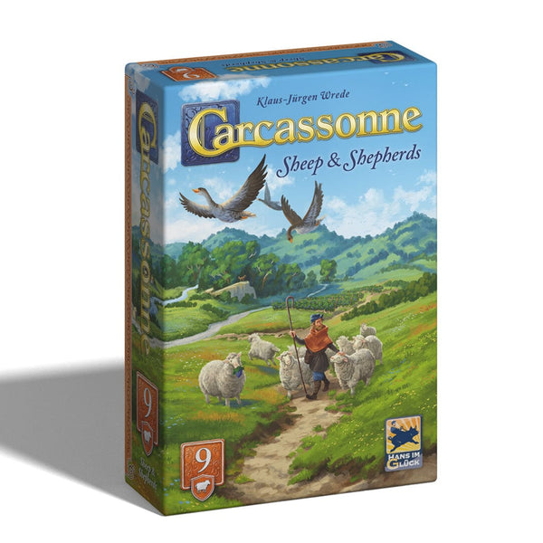 Carcassonne Exp9 (V3.1) : Sheep & Shepherds Board Game Asmodee