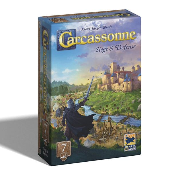Carcassonne Exp7 (V3.1) : Siege & Defense Board Game Asmodee