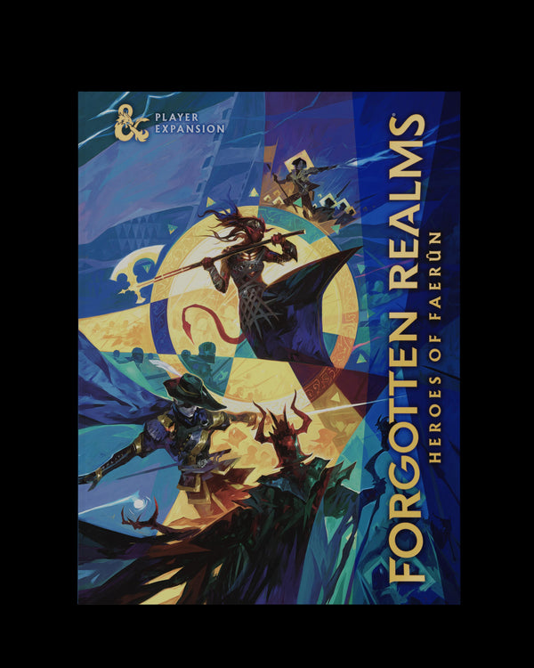 Dungeons & Dragons: Forgotten Realms - Heroes of Faerun (Alt Art Cover) Book Wizards of the Coast