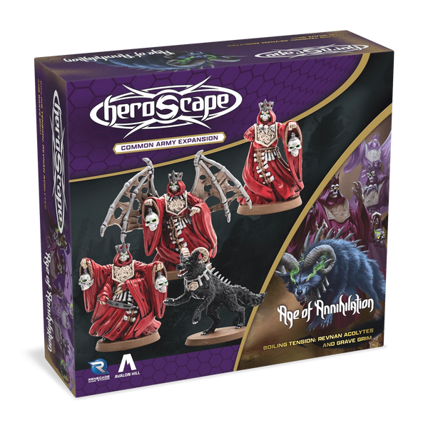 Heroscape: Revnan Acolytes and Grave Grim Army Expansion Model Kit Alliance Games Distribution