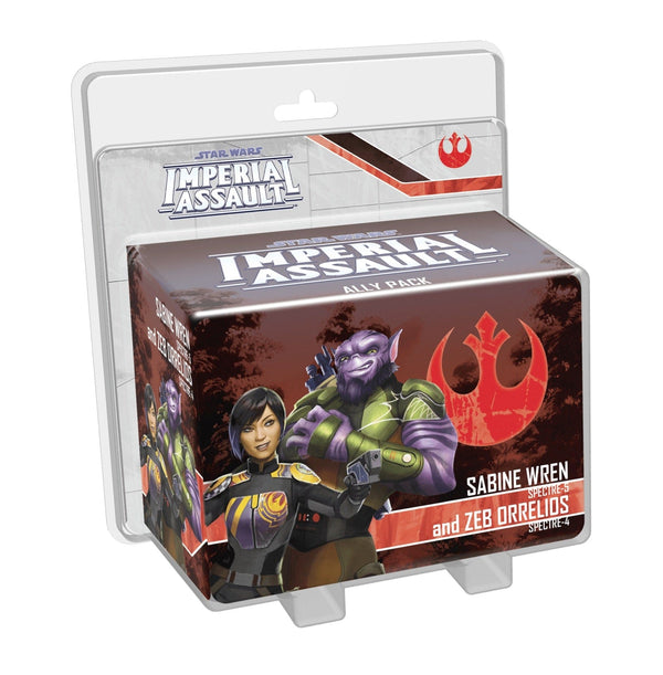 Star Wars Imperial Assault: Sabine Wren and Zeb Orrelios Board Game Asmodee