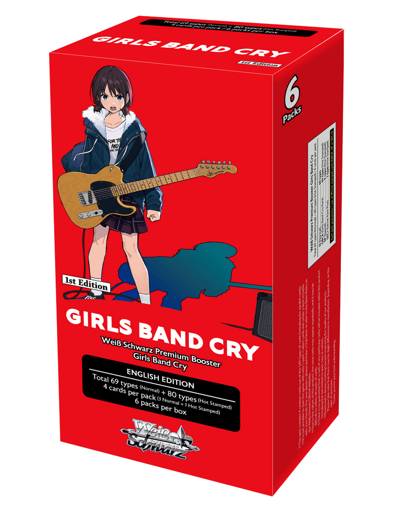 Weiss Schwarz: Girls Band Cry | English Boosters & More