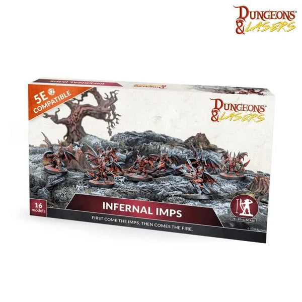 Dungeons & Lasers: Caves Series - Infernal Imps Model Kit Alliance Games Distribution