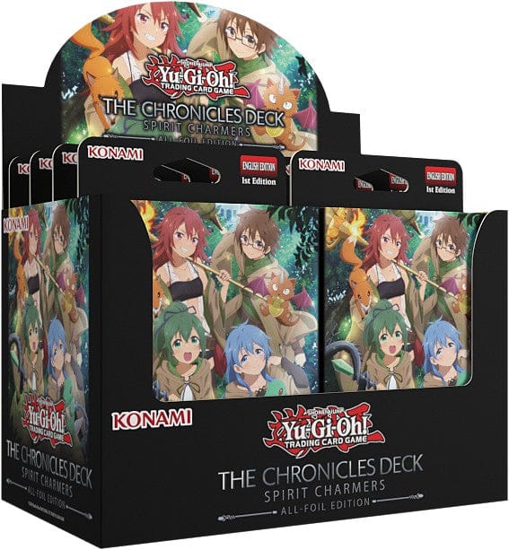 Yu-Gi-Oh! The Chronicles Deck: Spirit Charmers [x8] (All-Foil Edition) Display Non-Singles KONAMI