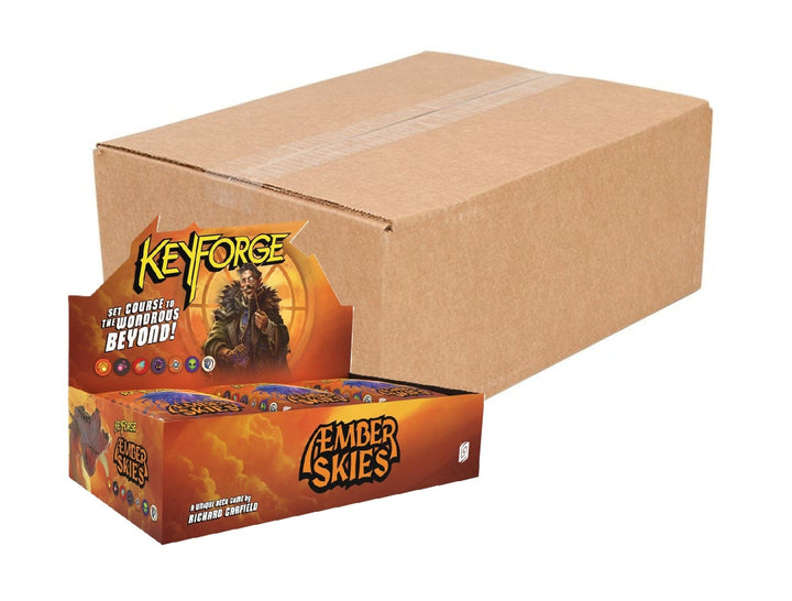 Keyforge: Æmber Skies [x6] Sealed Deck Display Case Non-Singles Asmodee