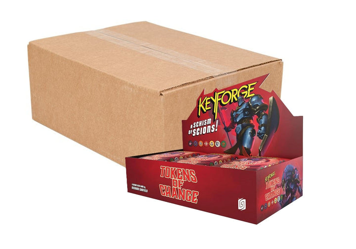 Keyforge: Tokens of Change [x6] Sealed Deck Display Case Non-Singles Asmodee