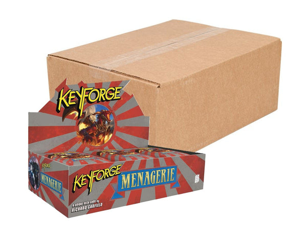 Keyforge: Menagerie [x6] Sealed Deck Display Case Non-Singles Asmodee