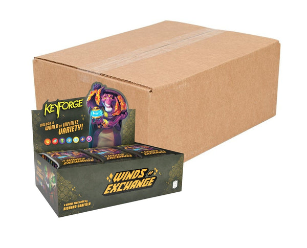 Keyforge: Winds of Exchange [x6] Sealed Deck Display Case Non-Singles Asmodee