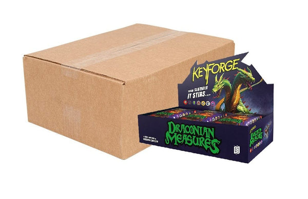 Keyforge: Crucible Clash Draconian Measures [x6] Sealed Deck Display Case Non-Singles Asmodee