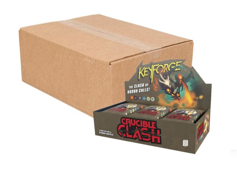 Keyforge: Crucible Clash | Sealed Deck Displays & Cases Flipside Gaming Keyforge: Crucible Clash | Sealed Deck Displays & Cases Flipside Gaming