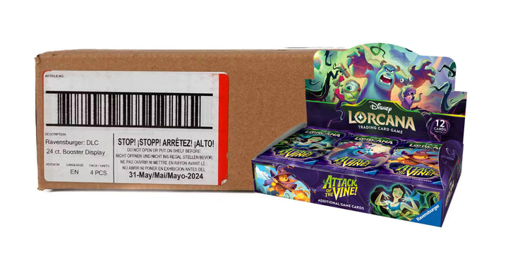 lorcana booster box case Amazon.com: Platinum Protectors Acrylic Display Case for Disney Lorcana  Booster Box Premium Magnetic Top 6mm : Toys & Games main image 1