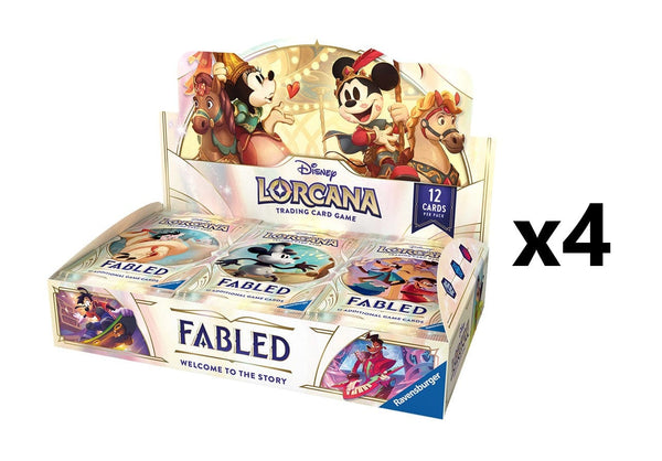 Lorcana: Fabled | Booster Boxes, Cases, Troves, & More Flipside Gaming Lorcana: Fabled | Booster Boxes, Cases, Troves, & More Flipside Gaming