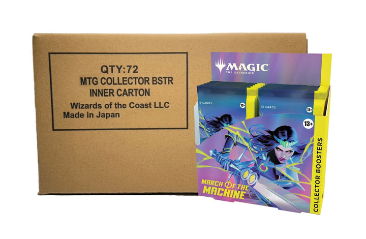 MTG March of the Machine [x6] Collector Sealed Case Non-Singles Wizards of the Coast