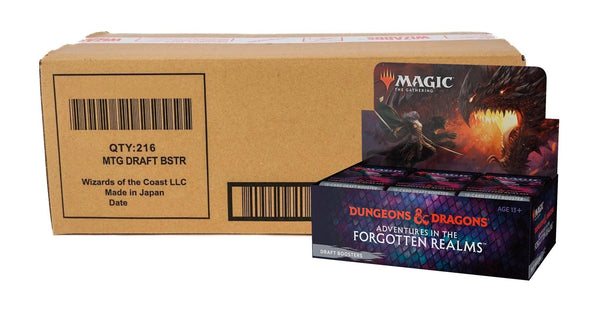 MTG Adventures in the Forgotten Realms [x6] Draft Booster Box Sealed Case Non-Singles Wizards of the Coast
