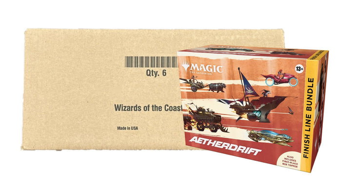 MTG Aetherdrift Finish Line [x6] Bundle Sealed Case Non-Singles Wizards of the Coast