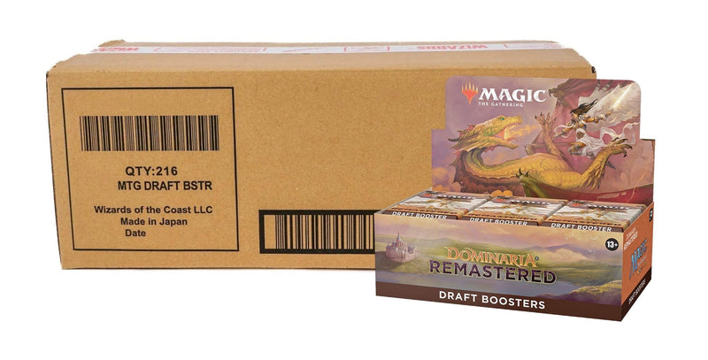 dmr booster box Magic: The Gathering Dominaria Remastered Collector Booster | 15 Magic  Cards : Toys & Games main image 0