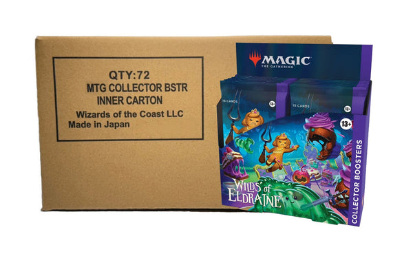 MTG Wilds of Eldraine x6 Collector Booster Box Sealed Case Non-Singles Wizards of the Coast