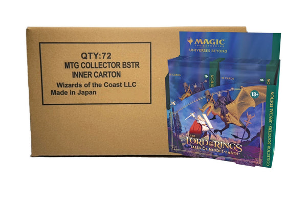mtg lord of the rings collector booster box special edition MTG: Universes Beyond: the Rings: Tales of Middle-earth Collecting The Lord of the