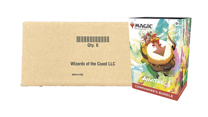 MTG Avatar: The Last Airbender [x6] Commander's Bundle (Gift Bundle) Sealed Case Non-Singles Wizards of the Coast